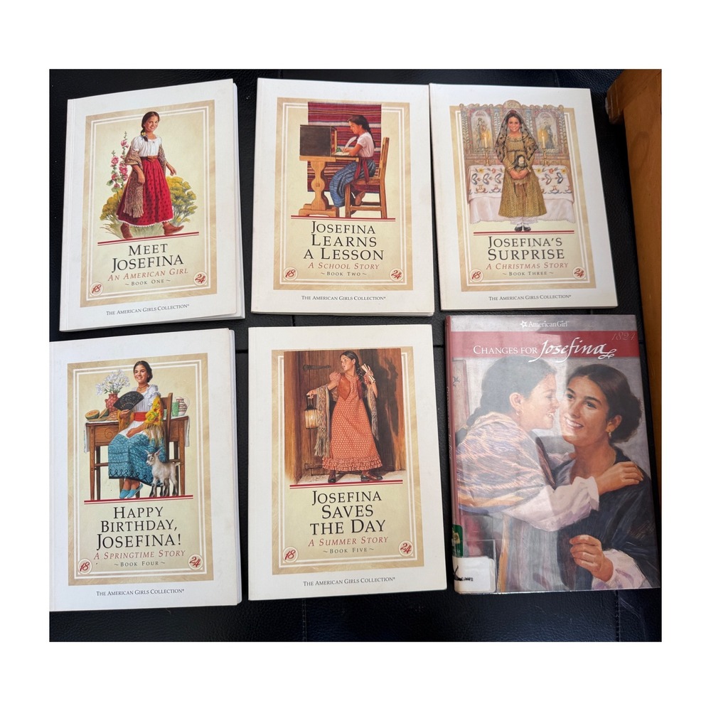 American Girl Josefina Books Complete set 1-5 Pleasant Company Edition 6 is AG